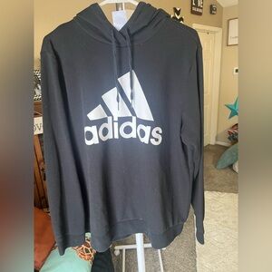 Adidas hoodie, EUC Black, ladies size XL